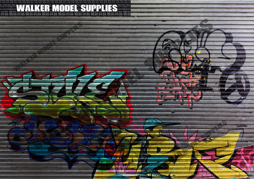 Déco murale garage graffiti - déco,