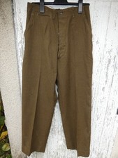 Pantalon laine moutarde us américain wwii ww2