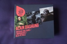 ALAIN BASHUNG  / COFFRET 3 CD SCELLES / FANTAISIE / L'IMPRUDENCE / BLEU PETROLE