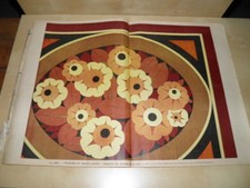 LECLERC L'Artisan Pratique N°183 REVUE ART DÉCO Décoratifs Gravures Modèles 1924