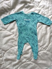 Pyjama manches longues verts