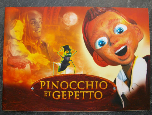 Pinocchio gepetto dossier - pinocchio, et