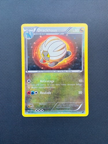 Carte pokemon drackhaus 20 - carte,