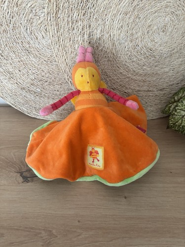 Doudou réversible abeille