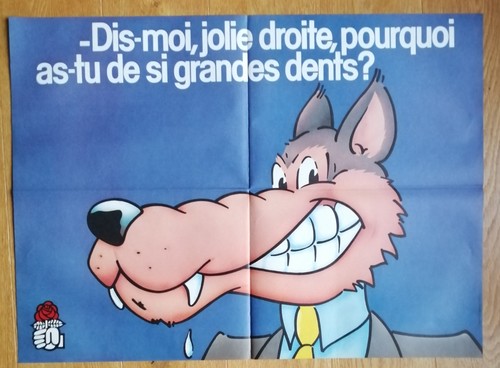 Affiche politique originale - affiche, ps