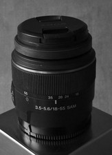 Objectif Sony alpha DT 3.5-5.6 / 18-55 SAM (Monture A)