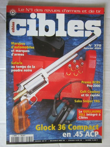 Cibles 370 glock - 370, 36