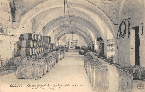 Cpa cognac chateau - chateau, francois