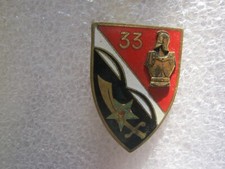 ANCIEN INSIGNE EMAIL REGIMENT