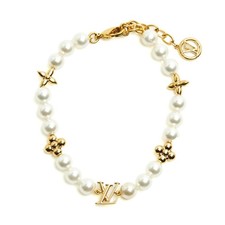 Louis Vuitton 2025 Bracelet Perles My LV Fancy Pearls Golden Icons LV Bracelet