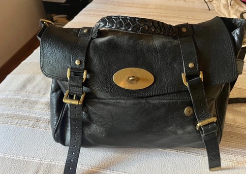 Sac mulberry alexia - mulberry, noir