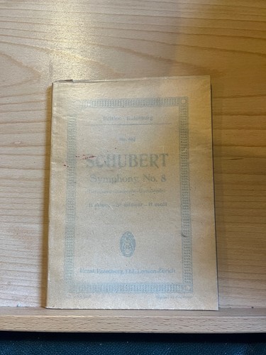 Schubert symphonie 7 - schubert, n°8