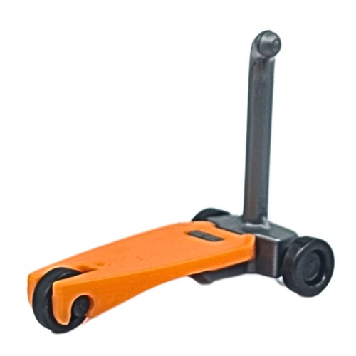 Playmobil chat orange/argent
