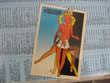 Carte publicitaire " NEUDIN "