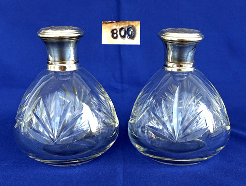 Paire flacons parfum en - à,