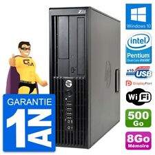 PC HP WorkStation Z210 SFF Pentium G630 RAM 8Go Disque Dur 500Go Windows 10 Wifi