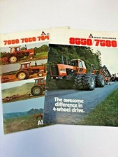 Vintage Allis Chalmers 8550 7580 7080 7060 7045 7020 Brochures