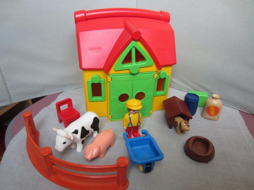 Lot playmobil 123 - :, ferme