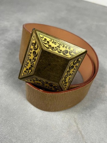 Ceinture cuir doublé synderme