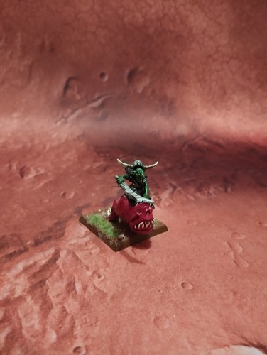 Chef guerre sur squig - chef, de