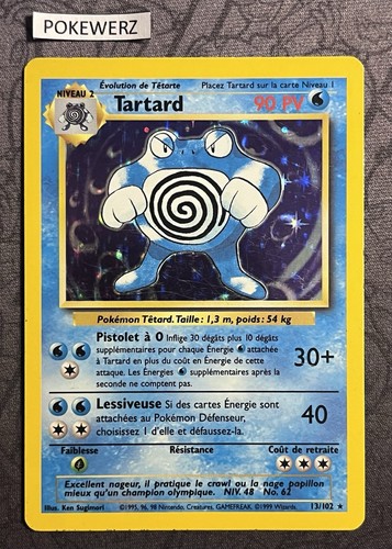 Carte pokémon tartard - pokémon,