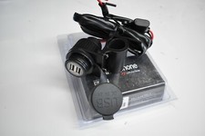 Prise USB fixation sur guidon moto  ref: ACCMOTO2USB