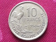 10 Francs Guiraud 1958 TTB+