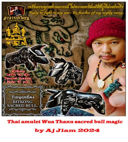 Thai amulet wua thanu sacred - amulet,