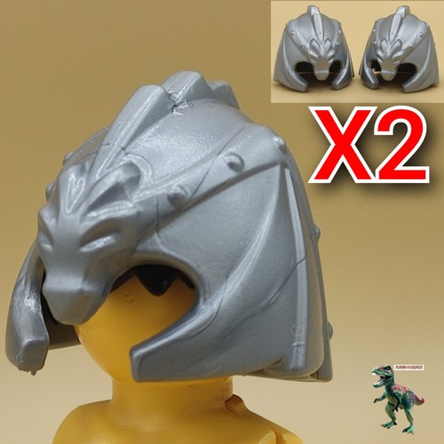 Playmobil casque - x2,