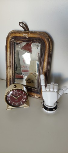 Ancien petit miroir - ancien,