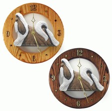 Horloge En Bois Shih Tzu