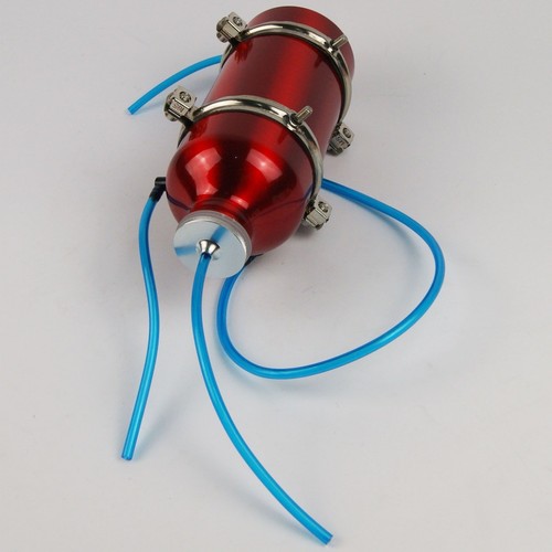 600ml red metal - metal, tank