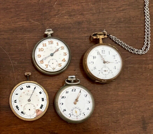 Lot anciennes montre à - 4,