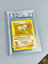 Pokémon Hitmonlee 1ère Édition 7/62 BGS 7.5 Holo Fossile ITA Proche Neuf +