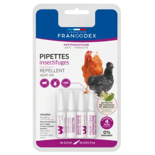 Pipettes insectifuges pour - pipettes,