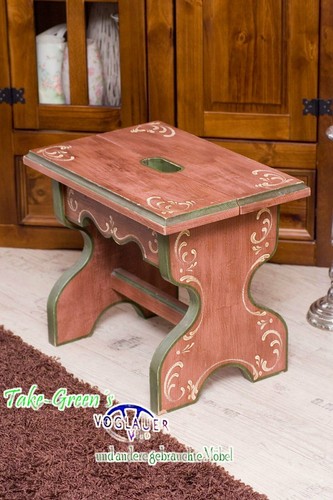 Voglauer tabouret rose - rose, ancien