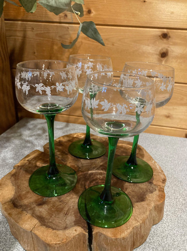 Lot verres vin blanc - vin,