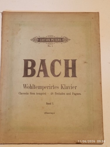 Recueil partitions bach - recueil,
