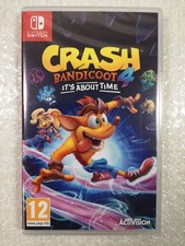 CRASH BANDICOOT 4 IT S ABOUT TIME SWITCH UK NEW (GAME IN ENGLISH/FRANCAIS/DE/ES/