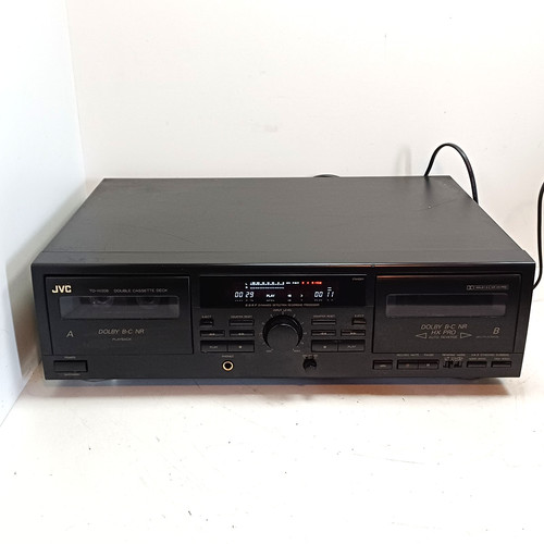 Jvc w208 double cassette - double,