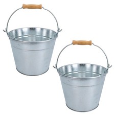 Seau métal acier galvanisé