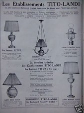 PUBLICITÉ TITO LANDI LE PLUS