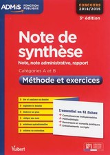 Note de synthèse - Méthode