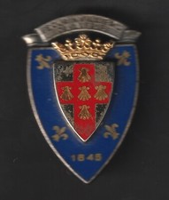 Insigne Militaire Esclainvilliers Cavalerie Drago Noisiel G951 3eme Rgt Cuirass.