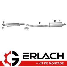 Echappement silencieux pour