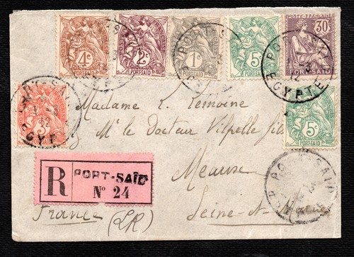 Colonies françaises port - port, said