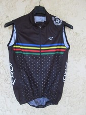 Maillot cycliste EKOÏ just for her noir shirt femme sans manche M