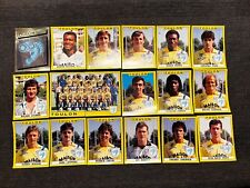 LOT 18 VIGNETTES PANINI FOOT 1989 EQUIPE TOULON COMPLETE RECUPERATION REMOVED