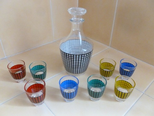 Service liqueur carafe avec - liqueur,
