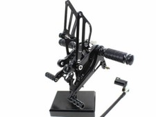 CNC Commandes reculées Rearset Racing Pr Honda CBR 954 RR 2002-2003 Noir B